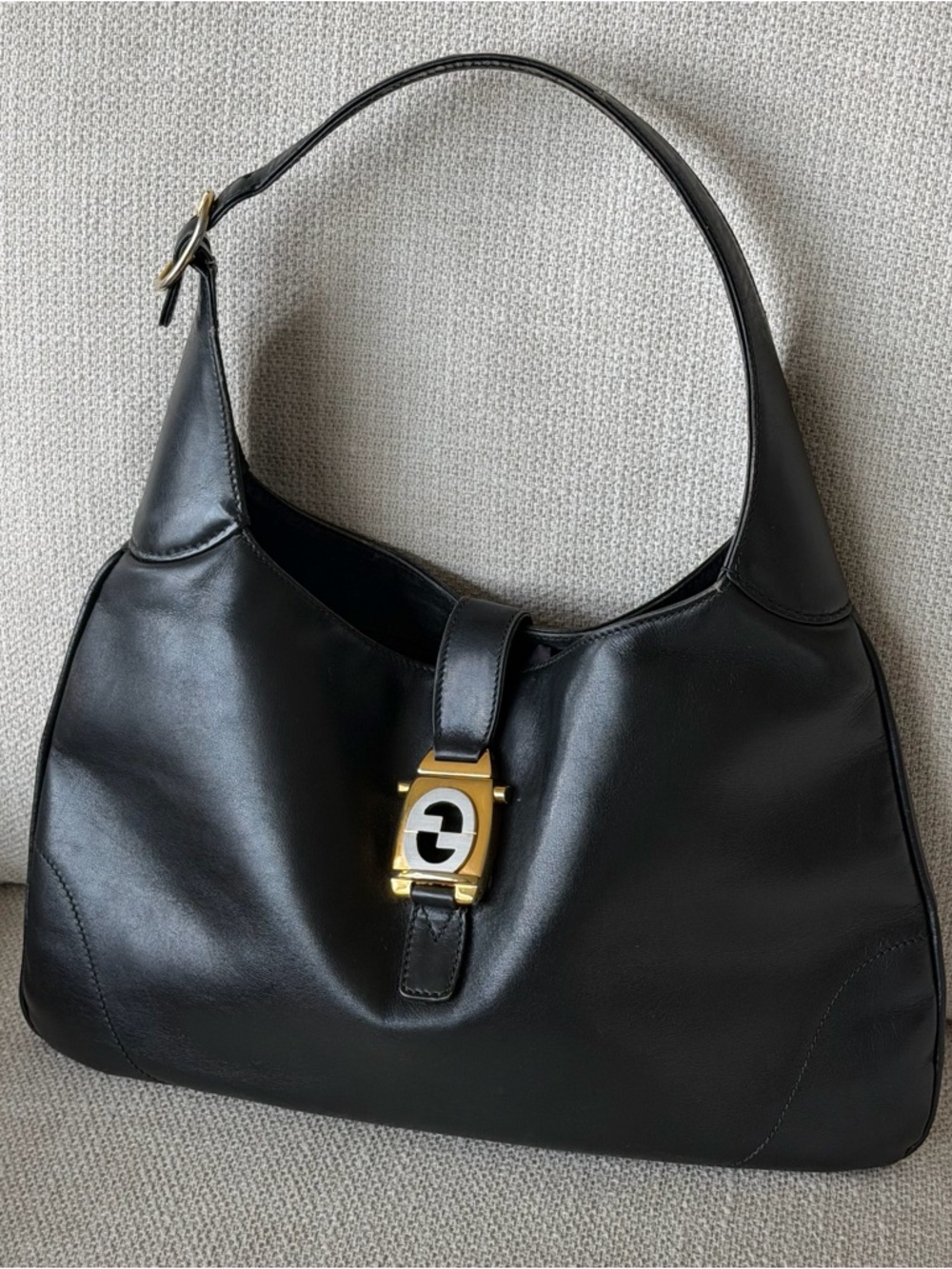 Gucci Vintage Leather Jackie Boho